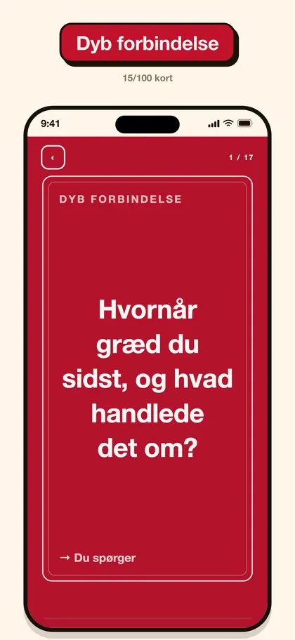 Skærmbillede fra Pairo-appen