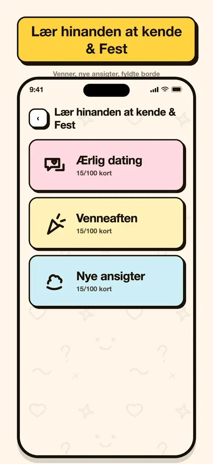 Skærmbillede fra Pairo-appen 5