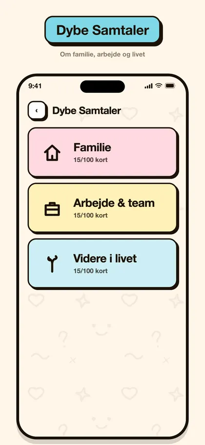 Skærmbillede fra Pairo-appen 6