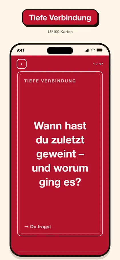 Screenshot der Pairo App
