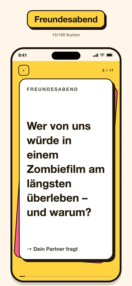 Screenshot der Pairo App 7