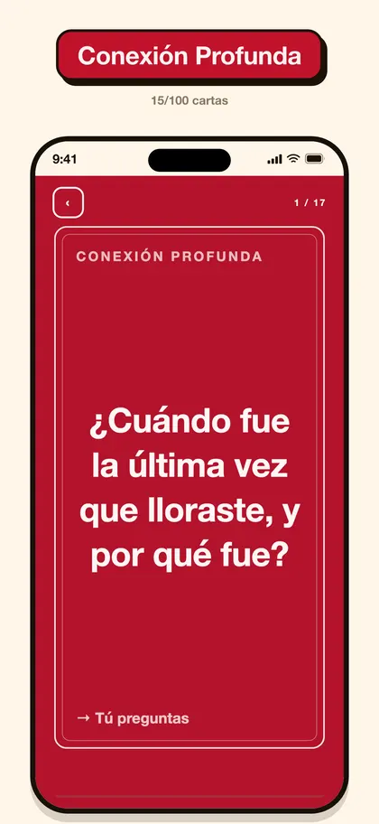 Captura de pantalla de la app Pairo
