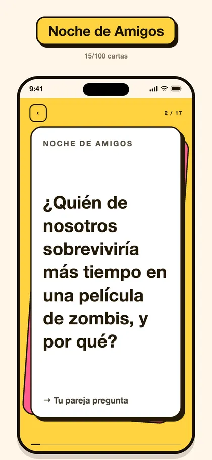 Captura de pantalla de la app Pairo 7