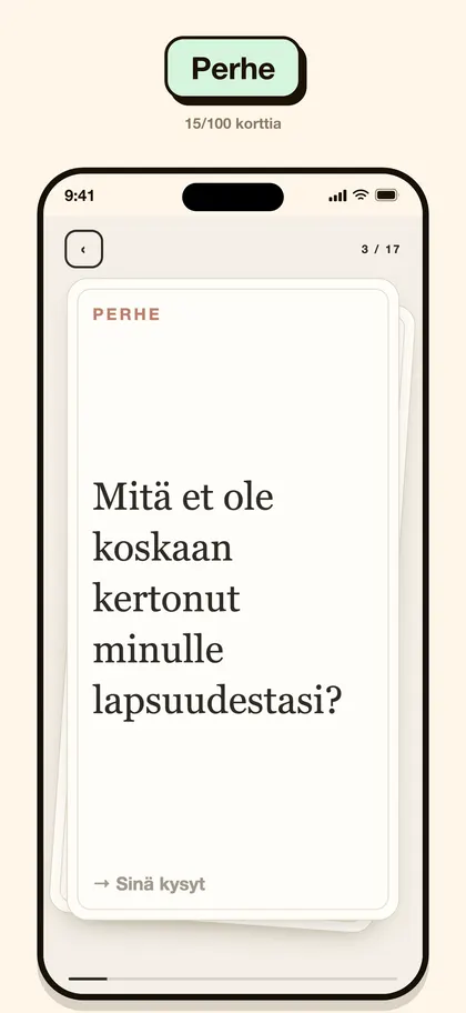 Kuvakaappaus Pairo-sovelluksesta 8