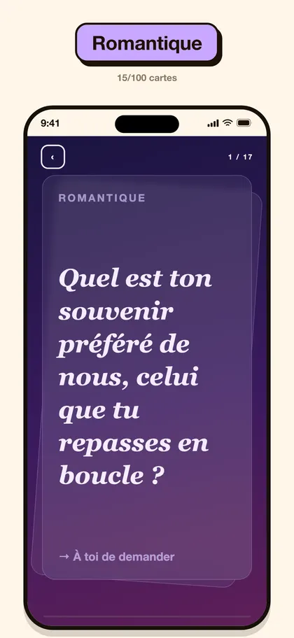 Capture d'écran de l'appli Pairo 4