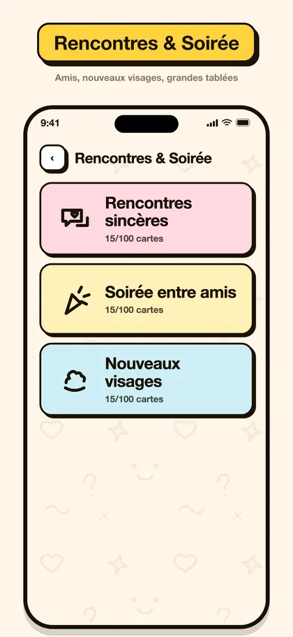 Capture d'écran de l'appli Pairo 5