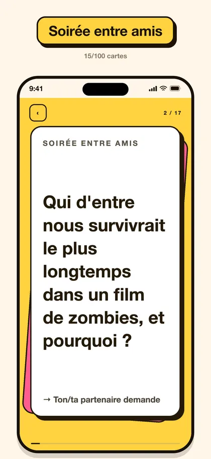 Capture d'écran de l'appli Pairo 7