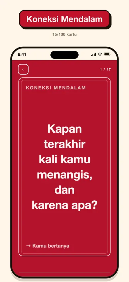 Tangkapan layar aplikasi Pairo