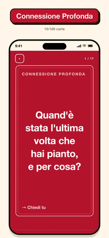 Screenshot dell'app Pairo