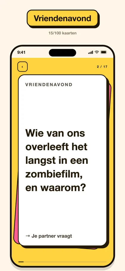 Screenshot van de Pairo app 7