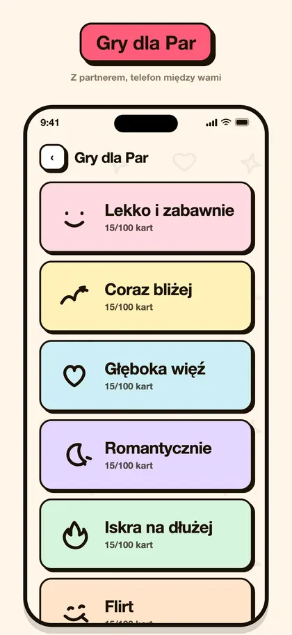 Zrzut ekranu aplikacji Pairo
