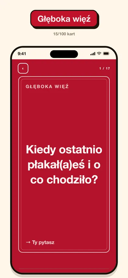 Zrzut ekranu aplikacji Pairo