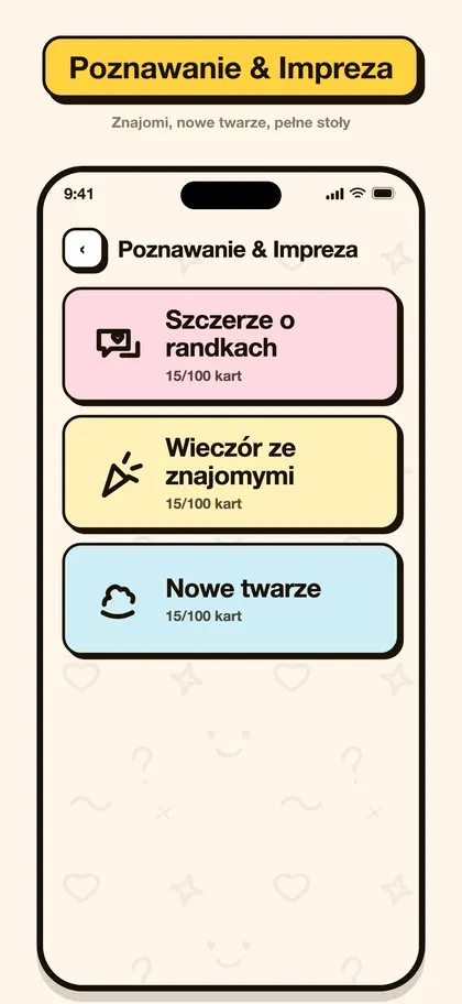 Zrzut ekranu aplikacji Pairo 5