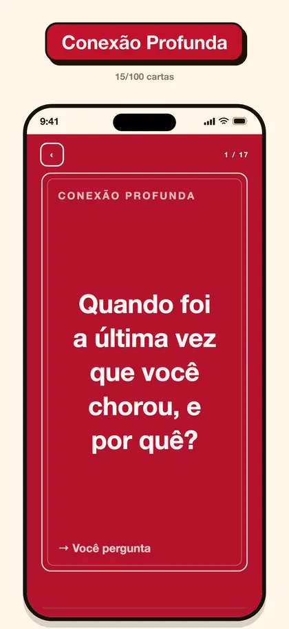 Captura de tela do app Pairo