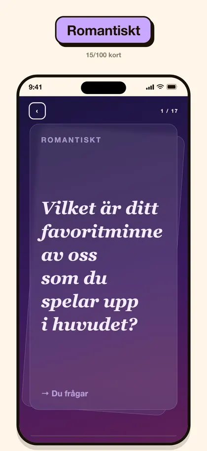 Skärmbild från Pairo-appen 4