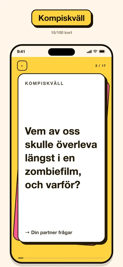 Skärmbild från Pairo-appen 7